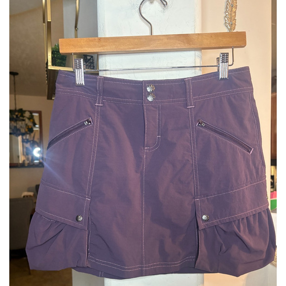 Athleta Purple Skort with Pockets Size 2 - Picture 1 of 4